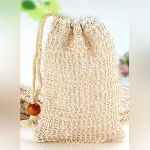 NEW Sisal Soap Saver Bag